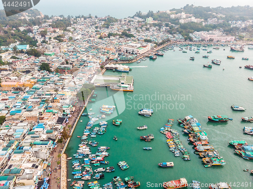 Image of Cheung Chau Island Aerial Shot