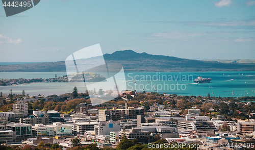 Image of Auckland view from Mt Eden