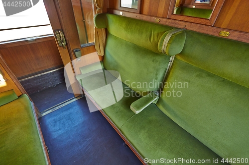 Image of Vintage Train Interior