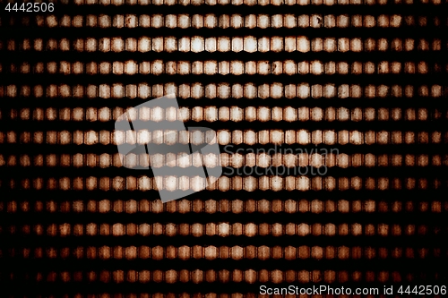 Image of Dark geometric pattern of tiles