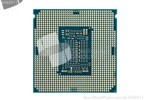 Image of Computer Processor Closeup