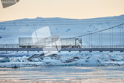 Image of Cargo truck in Iceland