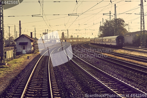 Image of Railway Station Tracks