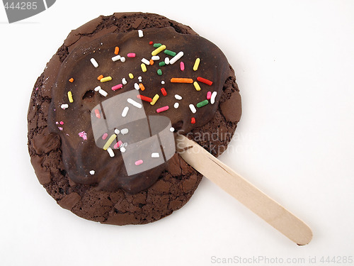 Image of Chocolate Cookie on a Stick