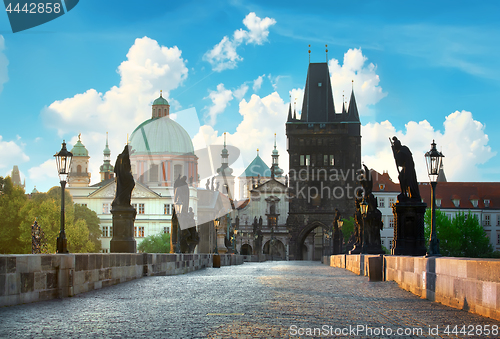 Image of Morning over Charles Bridge