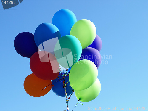 Image of Floating Balloons