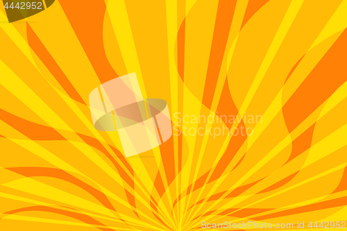 Image of yellow fire pop art background