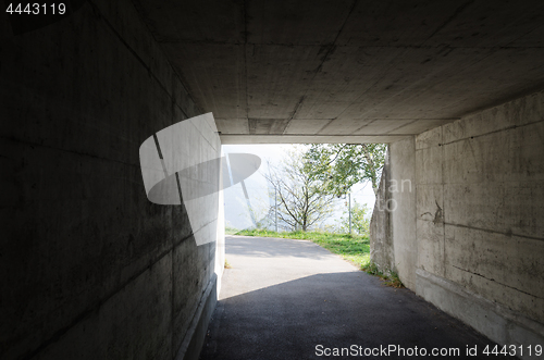 Image of Tunnel with bright end