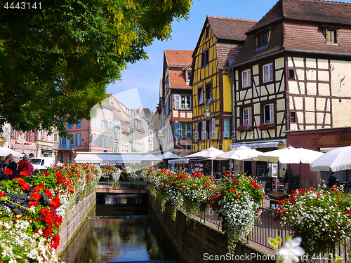 Image of Colmar traditional french houses 