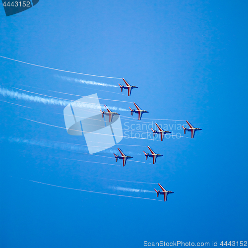 Image of Alpha jets planes airshow