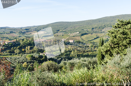 Image of Beautiful view in Tuscany, Italy