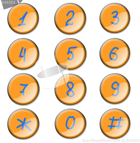 Image of  Icons with number
