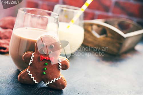 Image of cookies and milk 