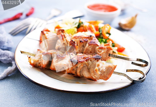 Image of kebab from tuna 