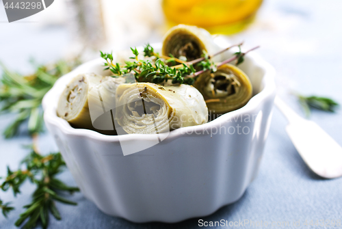 Image of Artichoke hearts