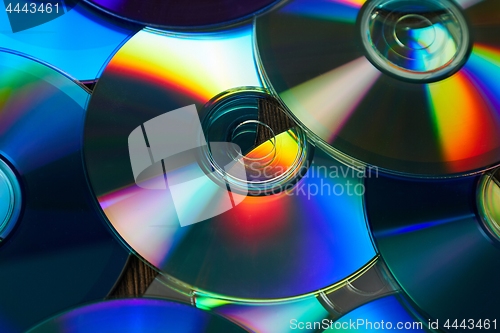 Image of CD shiny background