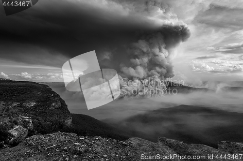 Image of Bushfire in Blue Mountains Australia