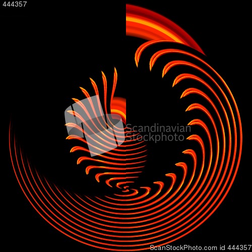 Image of Abstract 3d background