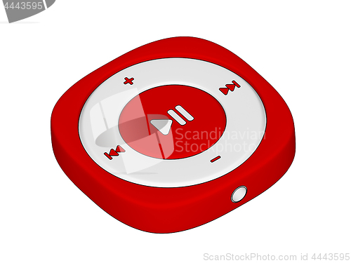 Image of Isometric portable music player