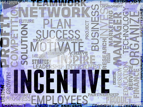 Image of Incentive Words Means Premium Inducement And Bonus