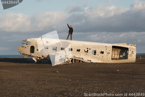 Image of Plane wreck in Iceland