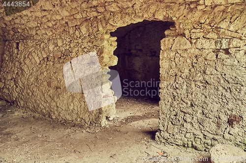 Image of Stone caverns of a cave