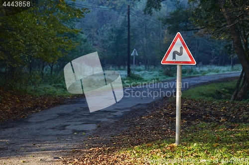 Image of Rural road in the woods