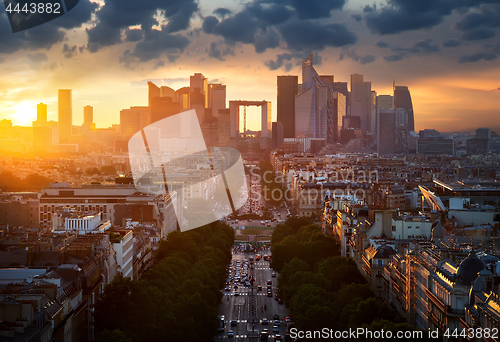 Image of la Defense in Paris