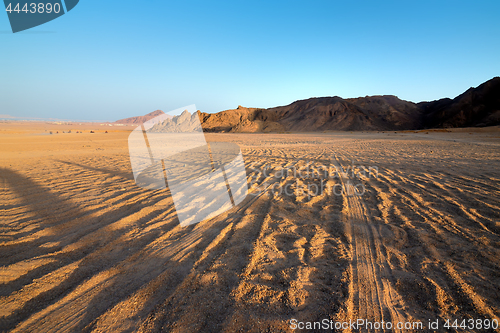 Image of View on desert