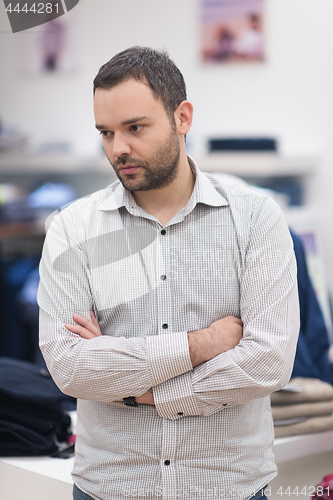 Image of man in Clothing Store