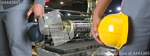 Image of workers in manufacturing plant