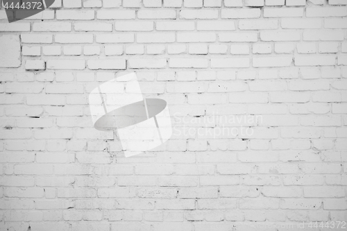 Image of White brick wall