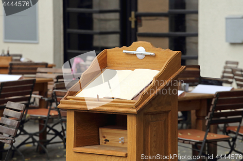 Image of Wooden Rostrum