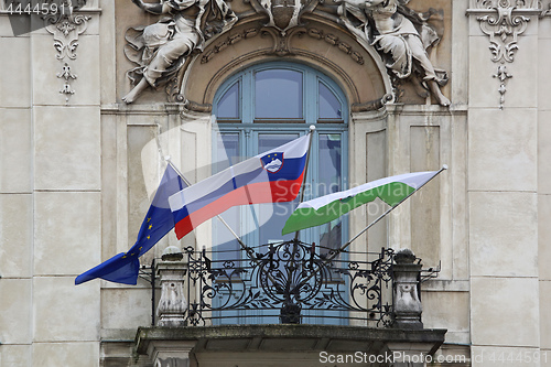 Image of Slovenia Flags