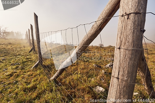 Image of Fence on a field