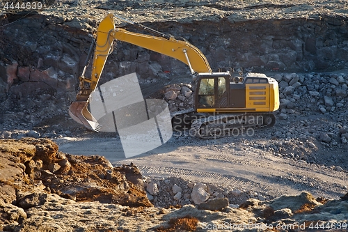 Image of Construction site machinery