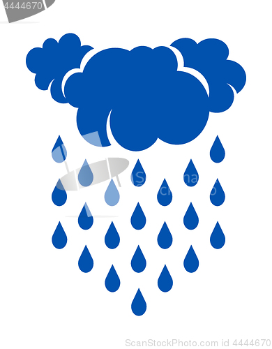 Image of Illustration of rain