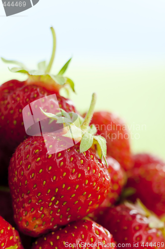 Image of Close up of strawberries
