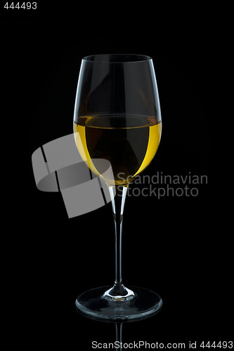 Image of White wine glass