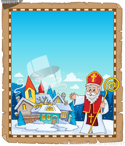 Image of Saint Nicholas topic parchment 4