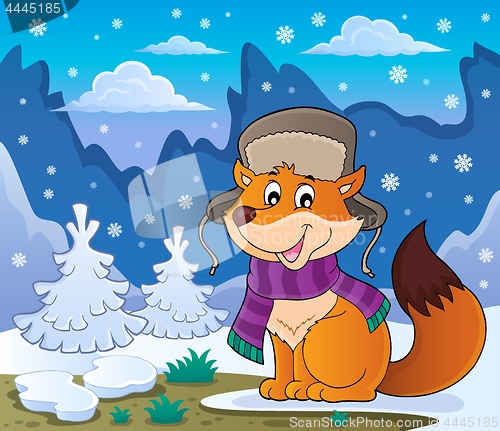 Image of Winter fox theme image 2