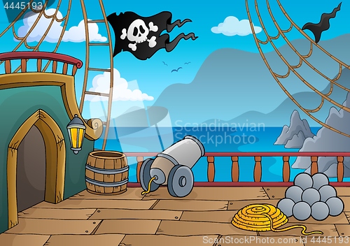 Image of Pirate ship deck topic 4