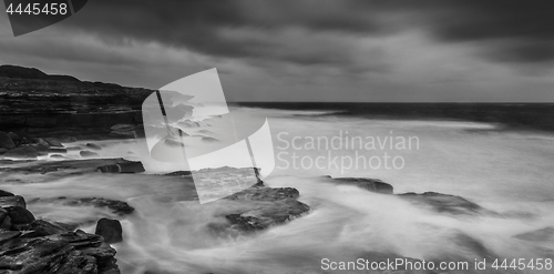 Image of Cape Banks Panorama big heavy swells