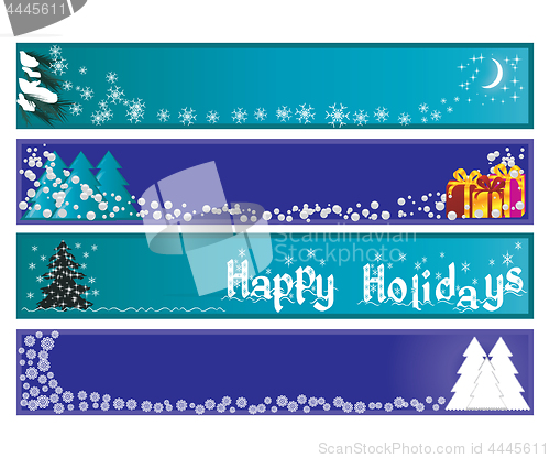 Image of Christmas banners