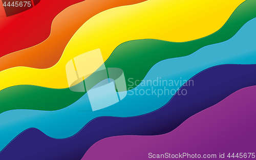 Image of Abstract bacground with rainbow strips