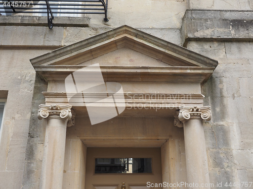 Image of Old English door