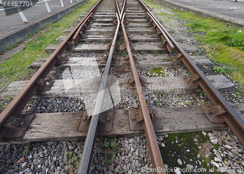 Image of Railway track detail