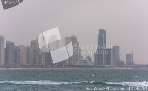 Image of Panorama Dubai city UAE