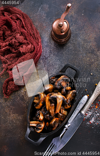 Image of fried mushrooms