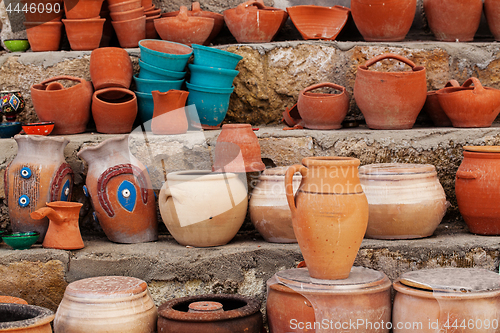 Image of Diverse turkish pottery